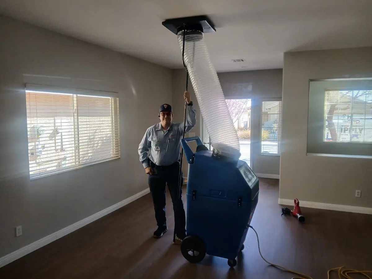 Professional Dryer Vent Cleaning work inside a Kronenwetter home